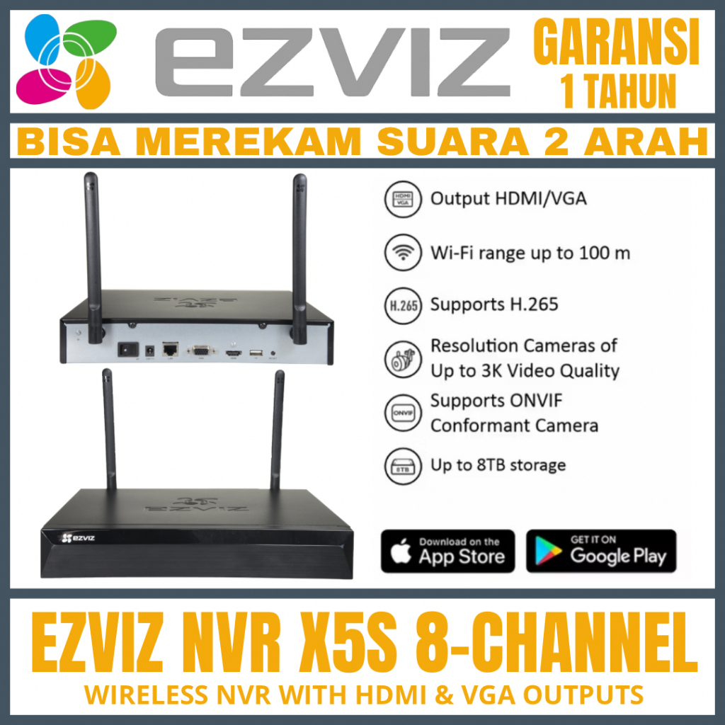 Ezviz NVR Wireless 8 Channel