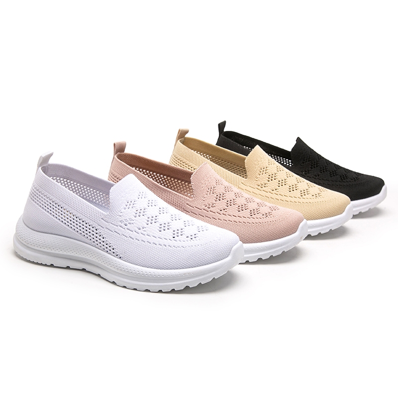 COLINE FA-920 Sepatu Flyknit Wanita Kerja / Sepatu Slip On Wanita