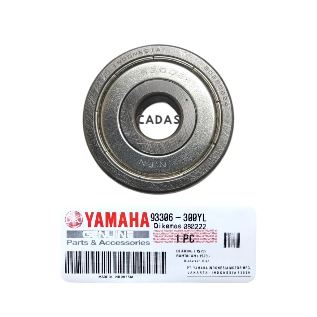 Bearing Roda Depan Laher Roda 6300 Original Vega Mio J Mio M3 Filano Fazzio Jupiter Nmax Aerox