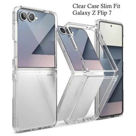 Casing Samsung Z Flip 7 Samsung Z Flip7 Hardcase acrilic Case Clear bening Crystal