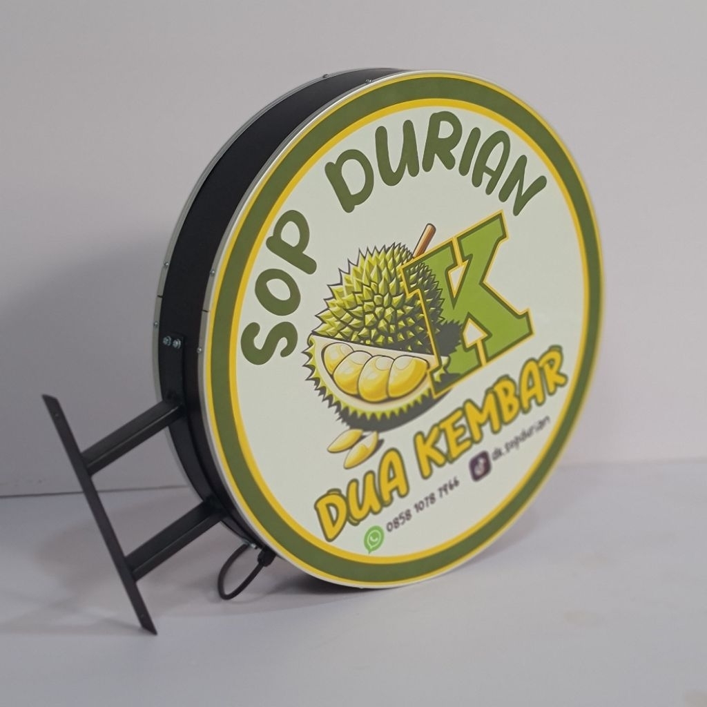 

Neon Box Bulat Diameter 70cm