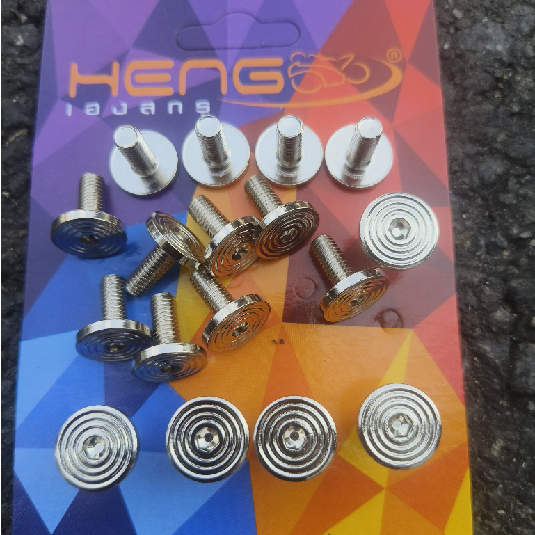 BAUT PROBOLT DISC PIRINGAN CAKRAM VARIASI DEPAN BELAKANG WR155 / CRF 150 ( ISI 6 PCS )