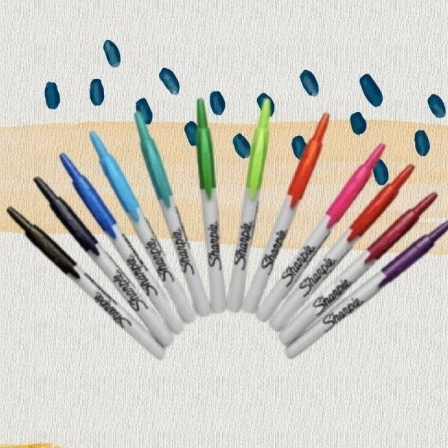 

Sharpie RT Fine UPC Permanent Marker - Merah