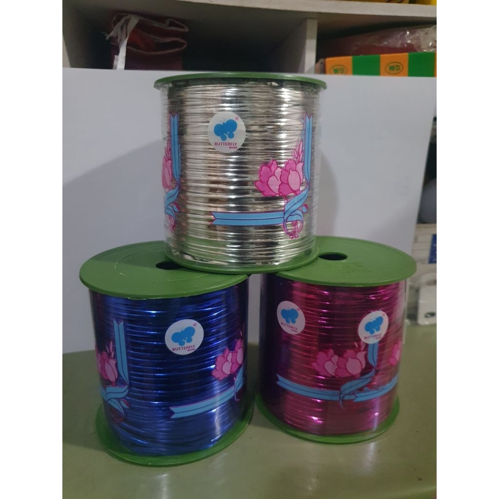 

Kawat Metalik / Twist Tie 500 yard merk Butterfly