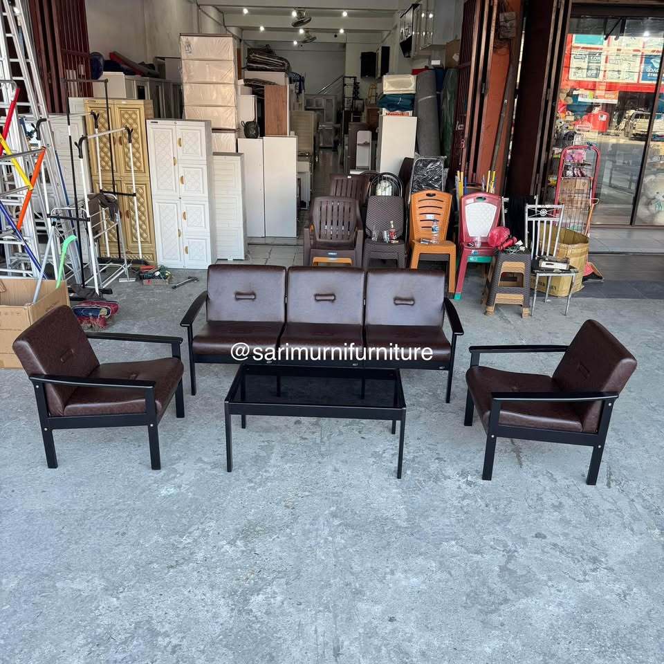 Sofa Murah Ligna Set 311 Termasuk Meja Tamu Stok Terbatas