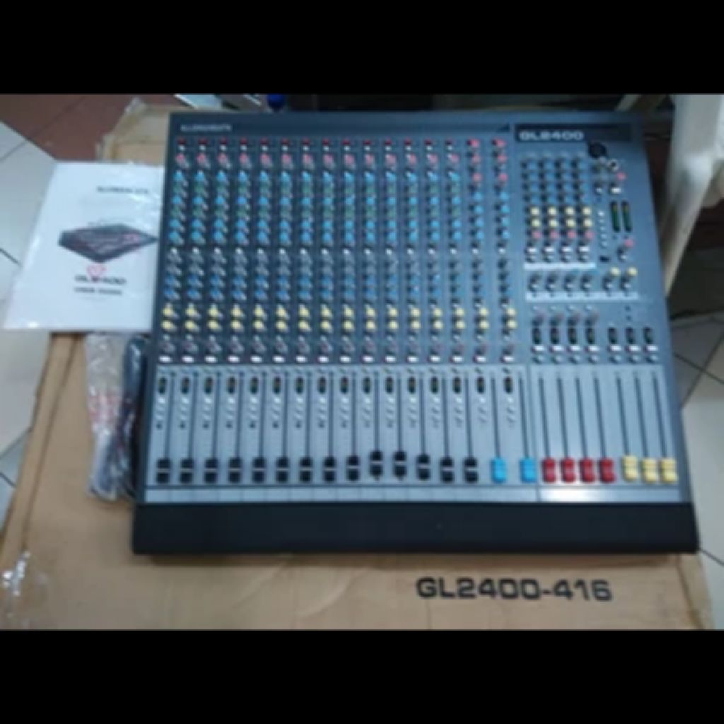 MIXER AUDIO ALLEN&HEATH GL2400/416 24 CHANNEL GL2400 416