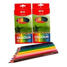 

M&G pensil warna/AWP343D3-12colors dan AWP343D4-24colors/