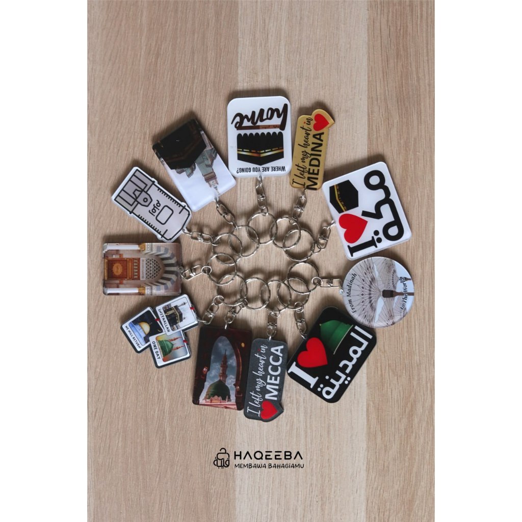 Gantungan Kunci Haramain by Haqeeba
