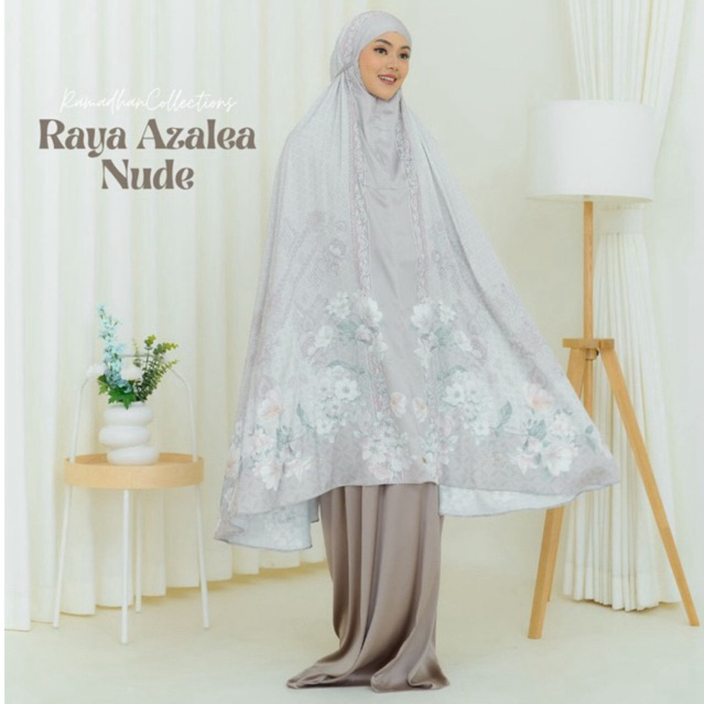 Nakajima - Mukena Azalea Series | Prayer Set Silk Mewah, Ramadan, Kado Spesial