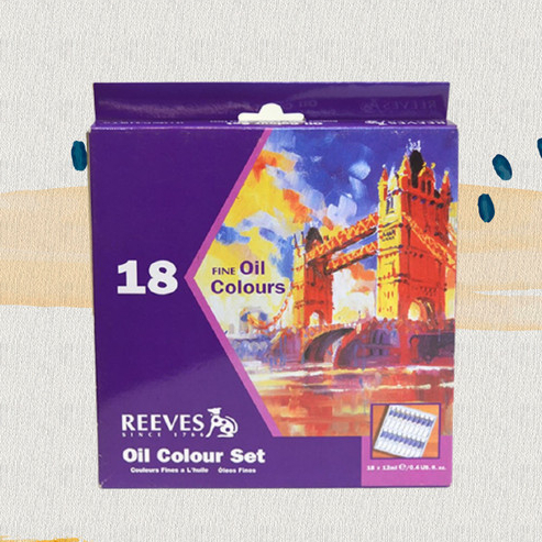 

Reeves 18 Oil Color Set