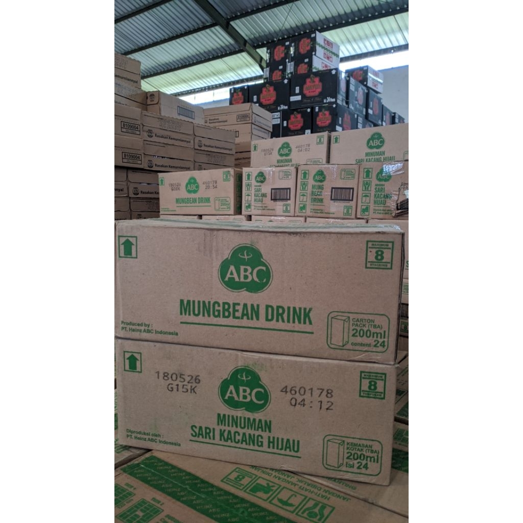 

ABC KACANG HIJAU ABC MUNGBEAN ABC SARI KACANG HIJAU KARTON ISI 24PCS