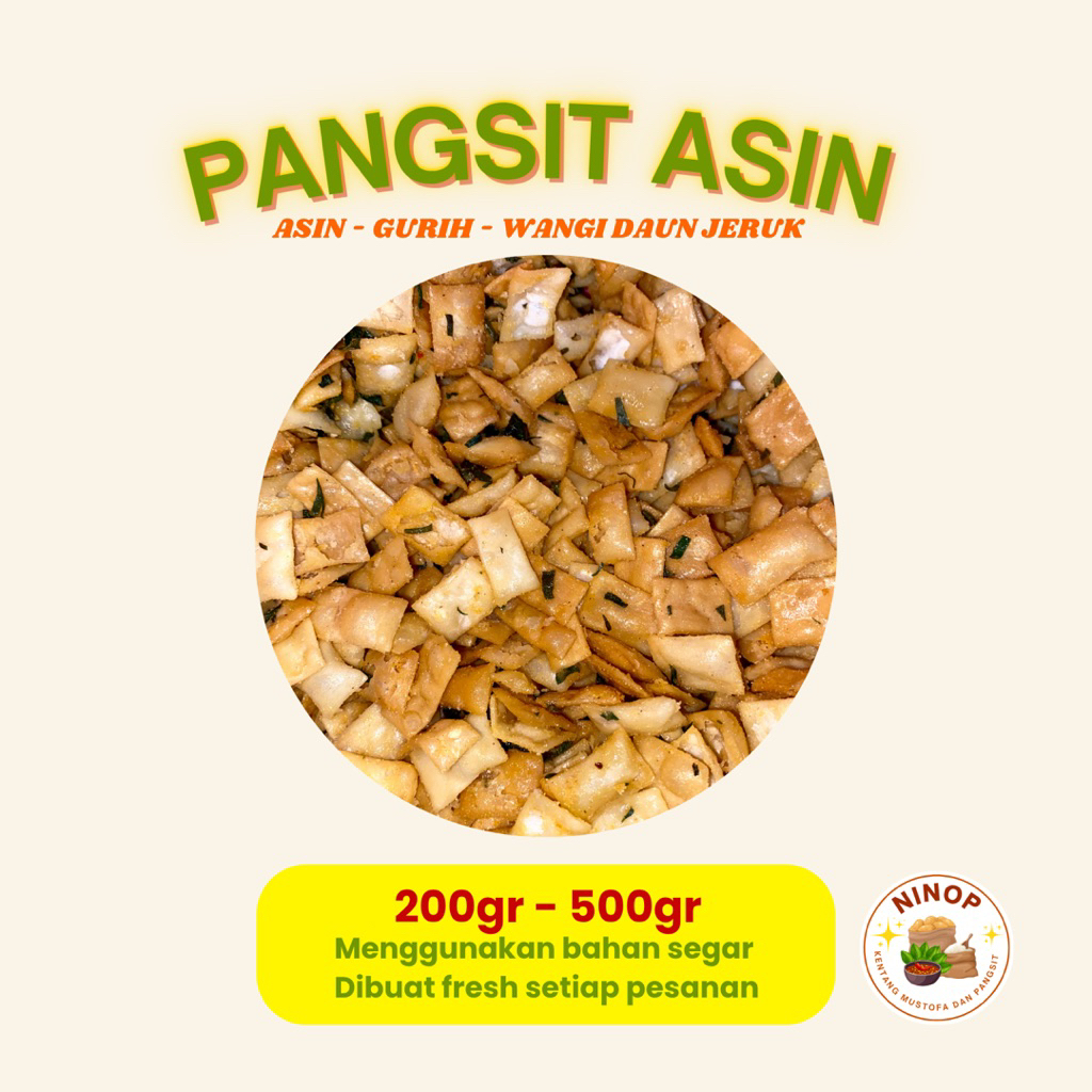 

Pangsit Asin Daun Jeruk