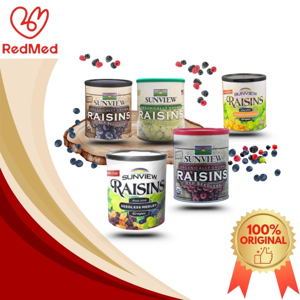 

SUNVIEW ORGANIC RAISIN SEEDLESS 425GR