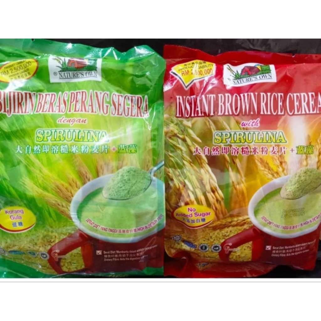 

SPIRULINA BROWN RICE CEREAL 24 BGKS