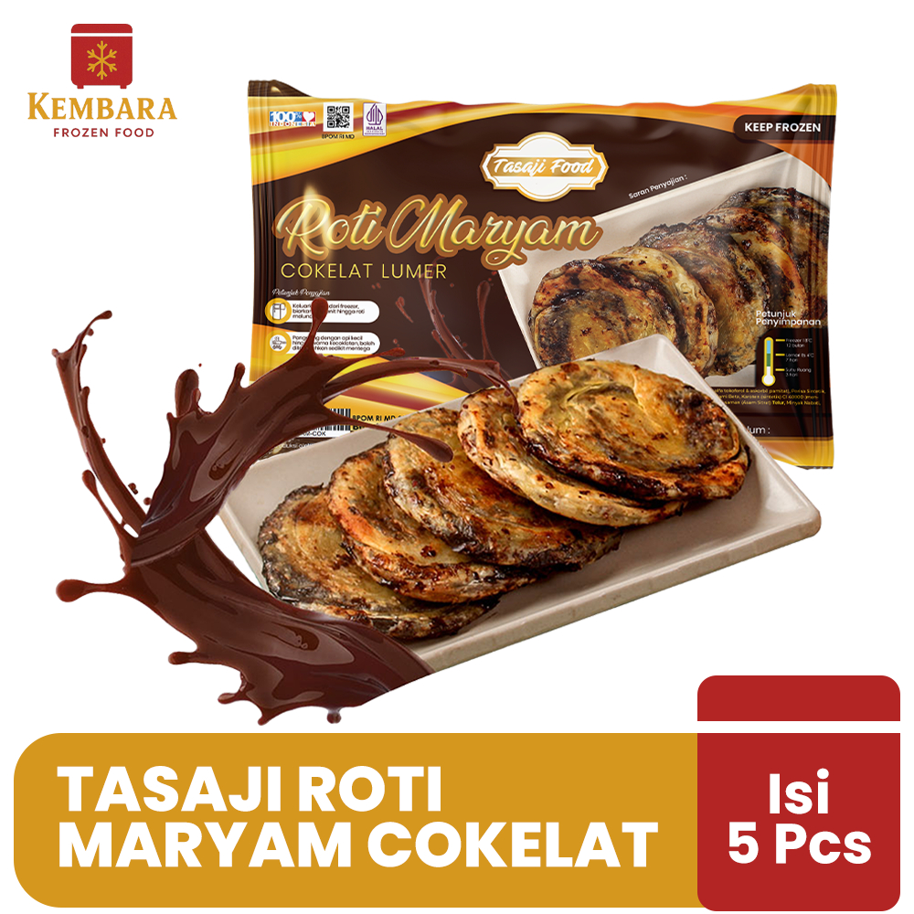 

Tasaji Roti Maryam Cokelat Isi 5 Pcs