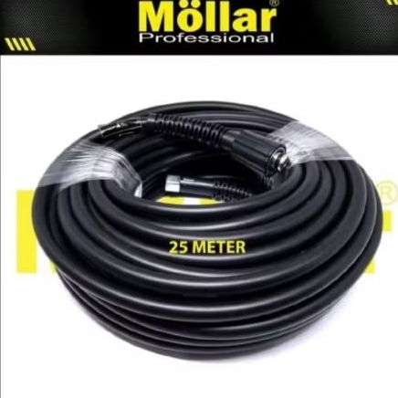 Selang Jet Cleaner/Steam 25Meter MOLLAR Hitam