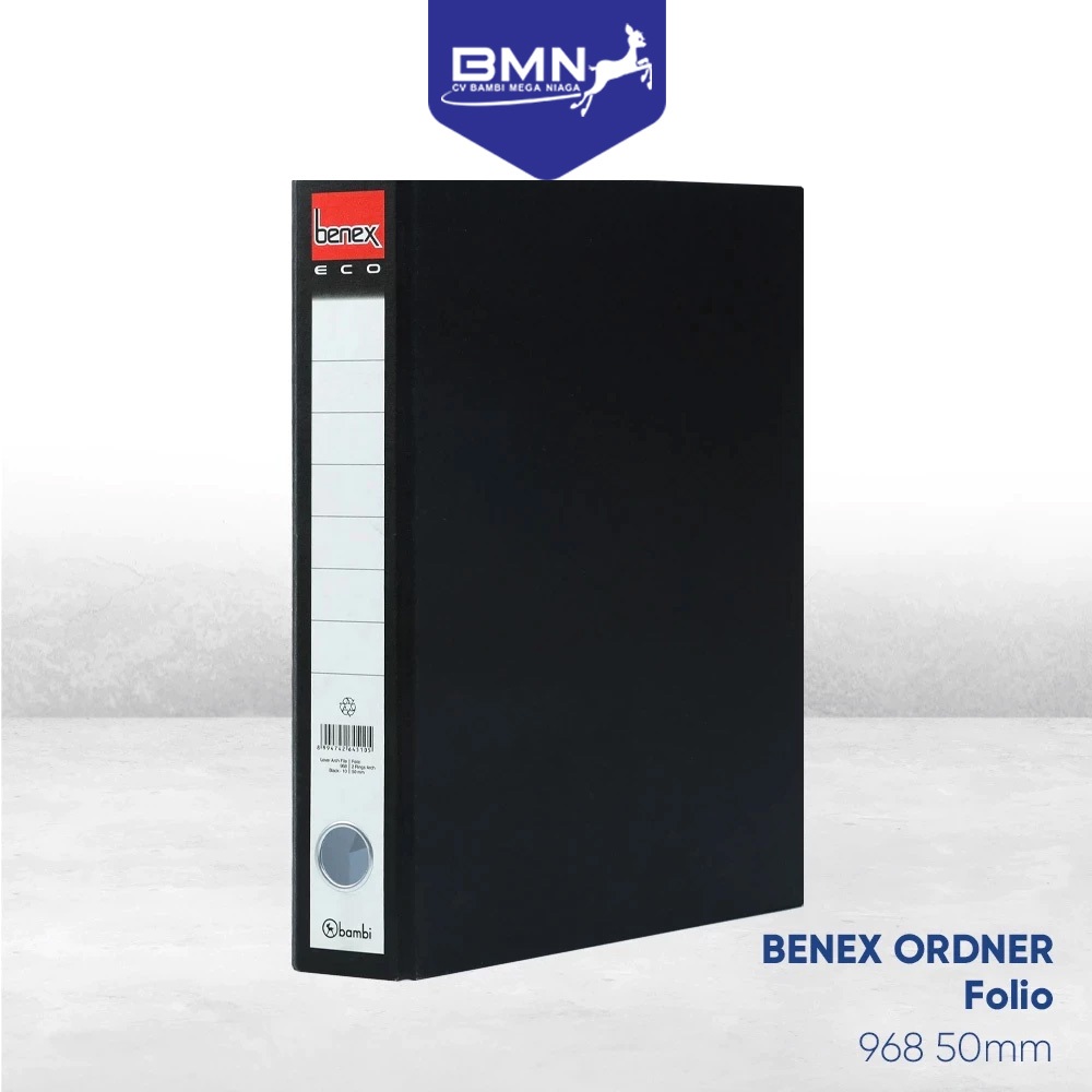 

Benex Eco Ordner Folio JUMBO SIZE 50 mm Paper Lever Arch File Folio kode 968