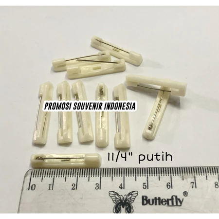 Peniti name tag plastik Eceran