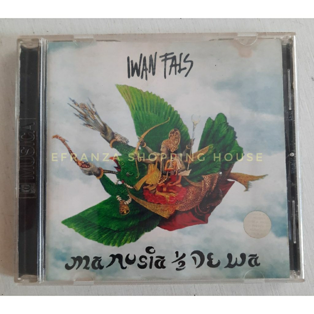 IWAN FALS - MANUSIA 1/2 DEWA CD (asli, langka sekali)