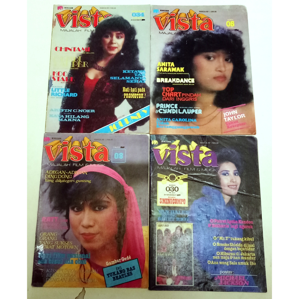 MAJALAH VISTA - PAKET 13 MAJALAH