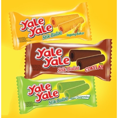 

YALE YALE SNACK STIK BULAT 6 GR - 1 BUNGKUS ISI 2 STICK - RENCENG