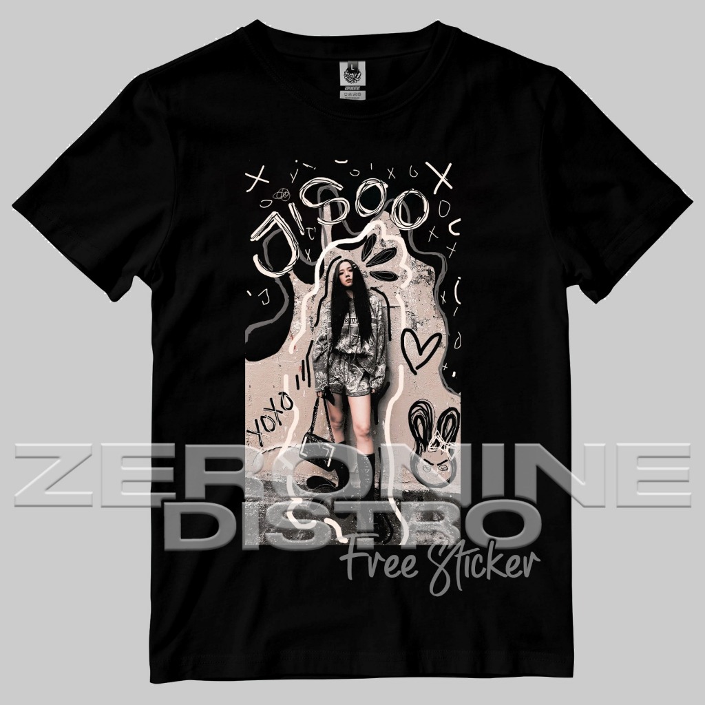 KAOS JISOO - KAOS KPOP - KAOS MUSIC - JISOO BLACKPINK