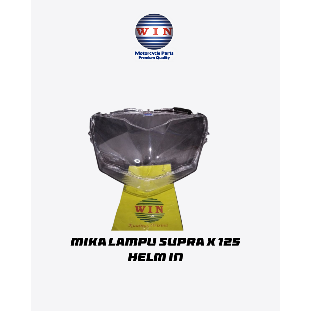 WIN Mika Lampu Honda Supra X 125 Helm In