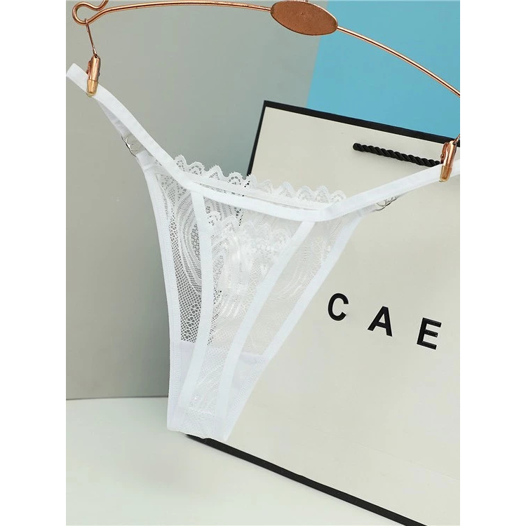 Pakaian Dalam Wanita 5046 - Celana Dalam G String Renda Lace  Model T Back