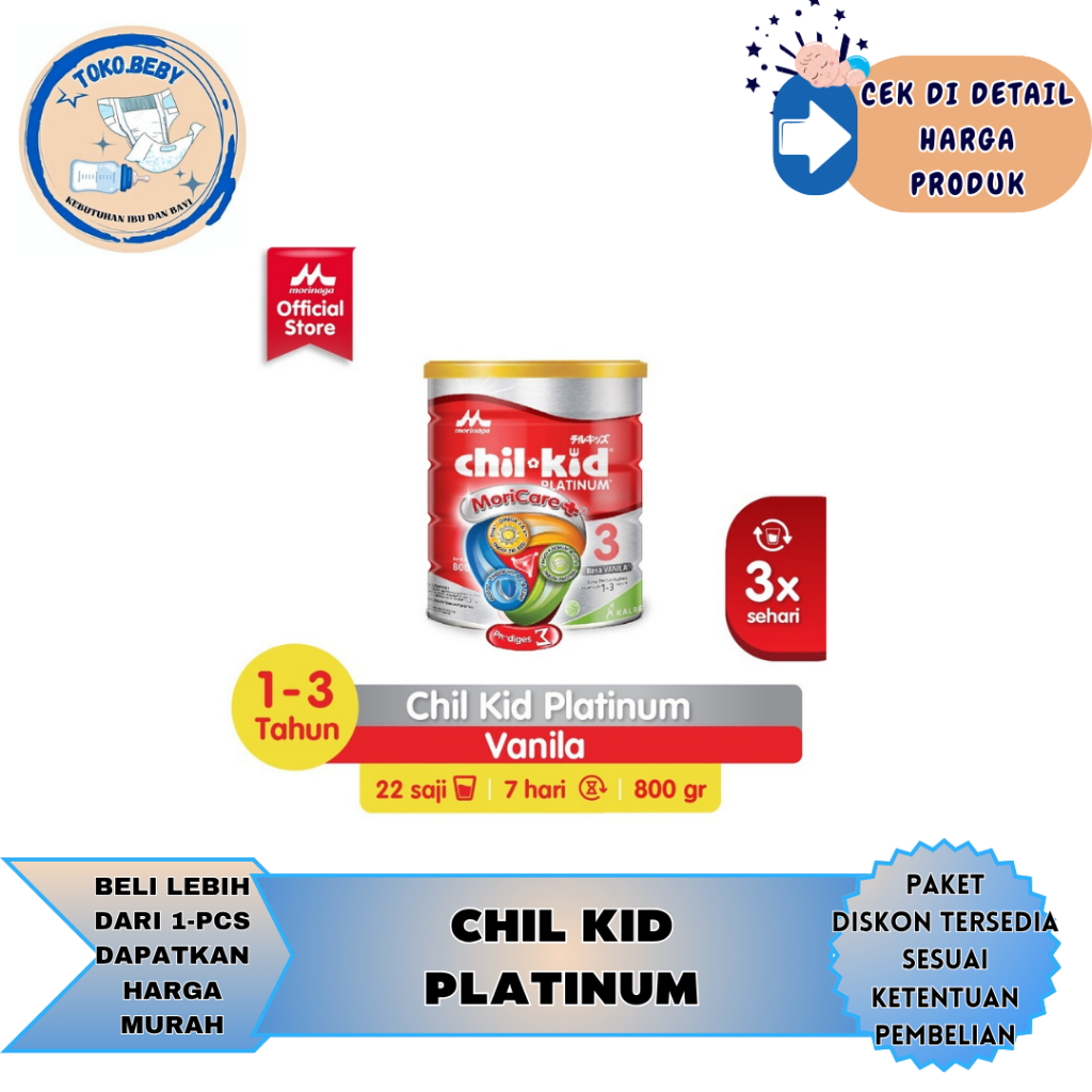 

Chil kid Platinum 3 Tahun 800g Madu/Vanillal/toko.beby