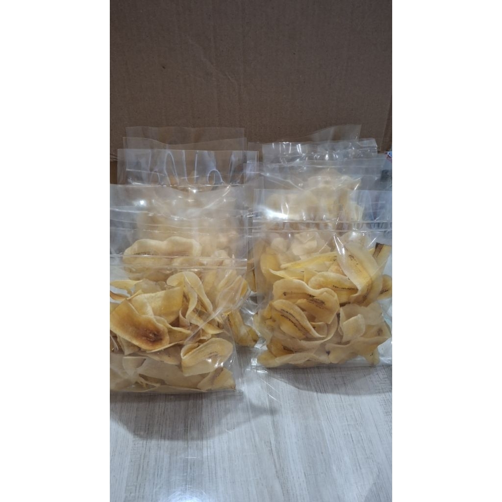 

Keripik Pisang Kepok Kuning Original