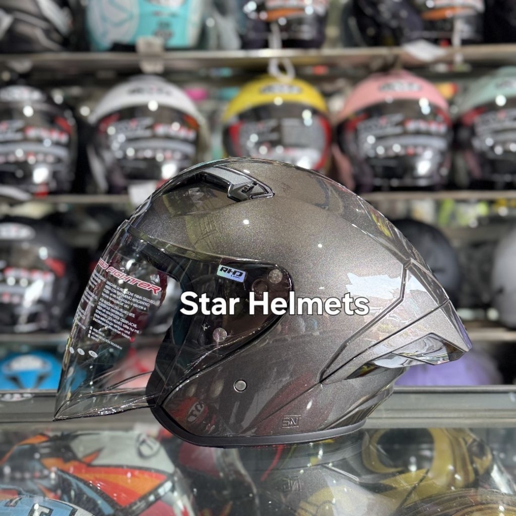 Helm NHK N2 Max Solid Gunmetal