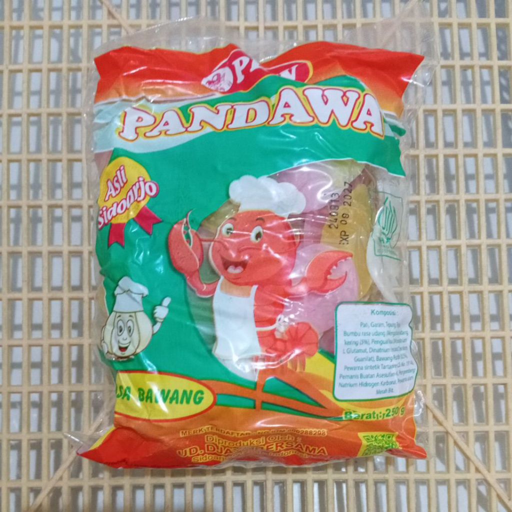 

KERUPUK BAWANG PANDAWA HIJAU PACK 250 GRAM