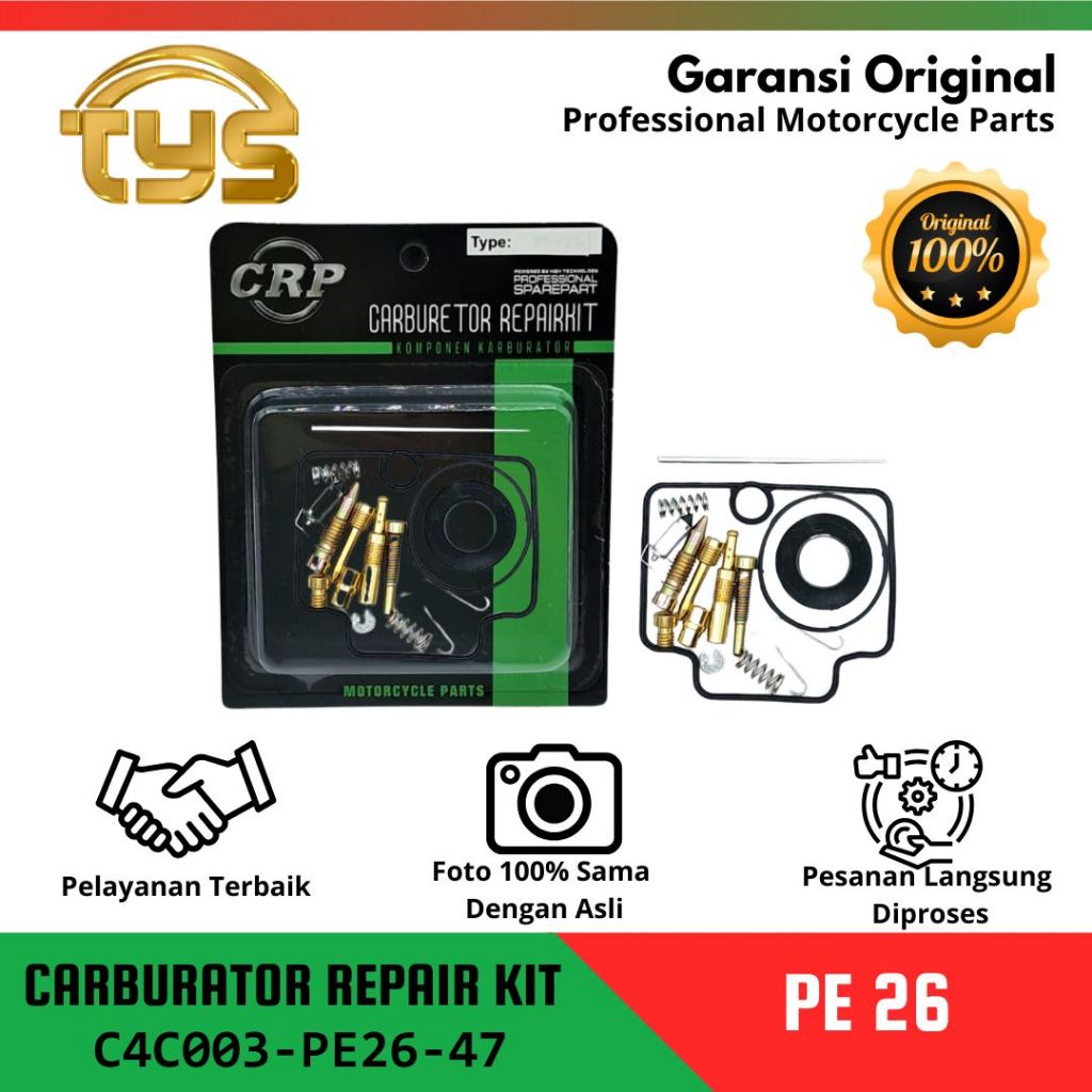 CRP untuk PE 26 - Carburetor Repair Kit