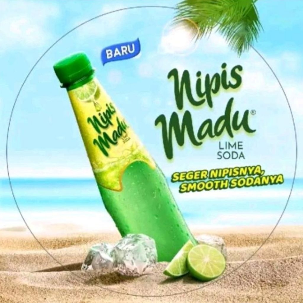 

[ 1 Ctn - 12 Btl ] Nipis Madu Lime Soda 330 mL