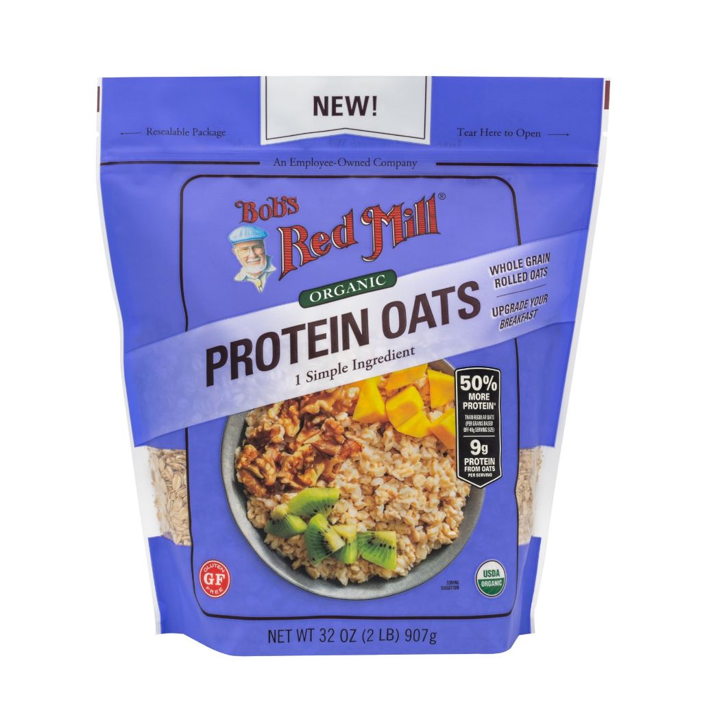 

Bob's Red Mill Gluten Free Organic Protein Oats 907 gr