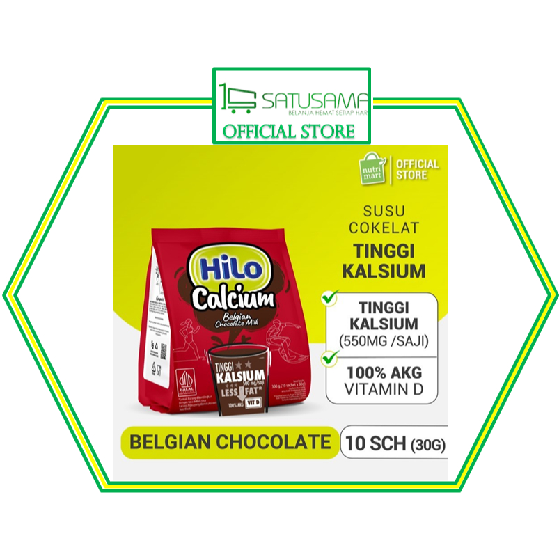 

HILO ACTIVE - Susu Tinggi Kalsium Lebih Rendah Lemak