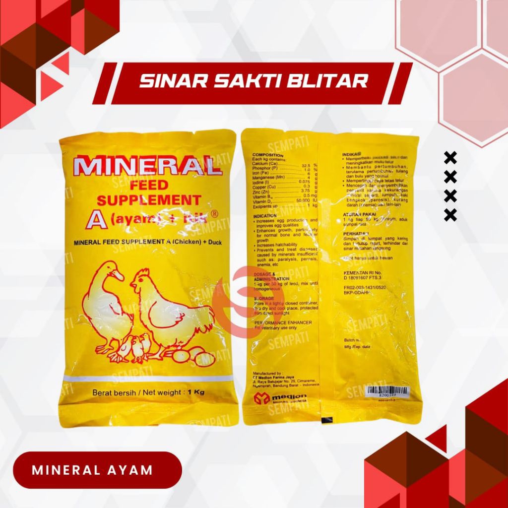 MINERAL AYAM MEDION 1Kg