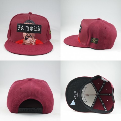 TOPI SNAPBACK FAMOUS MERAH
