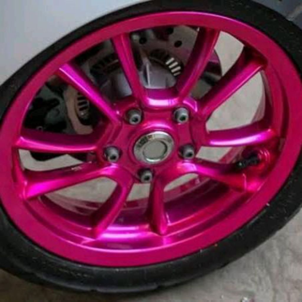 CAT DUCO MOBIL DAN MOTOR WARNA PINK MAGENTA CAT WARNA PINK MAGENTA PINK