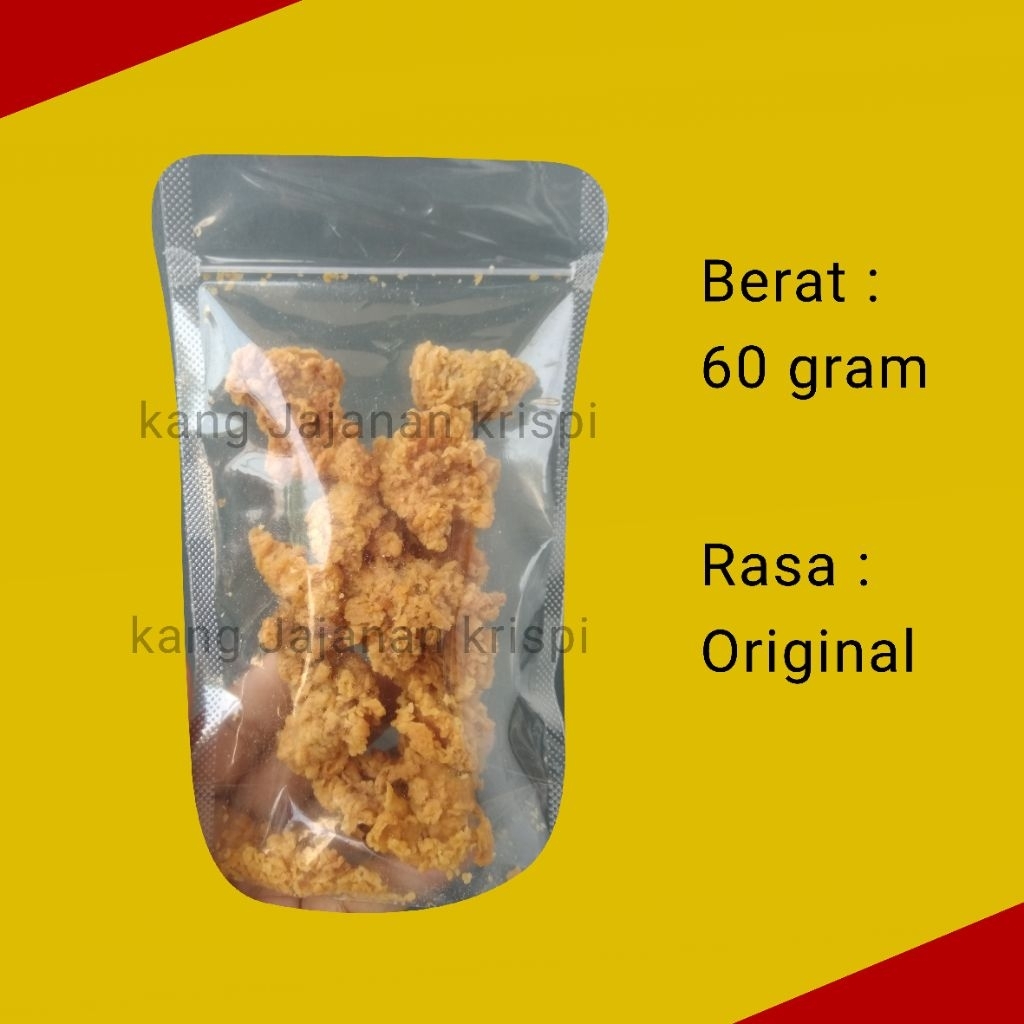 

Kulit Ayam Krispi 60 gram