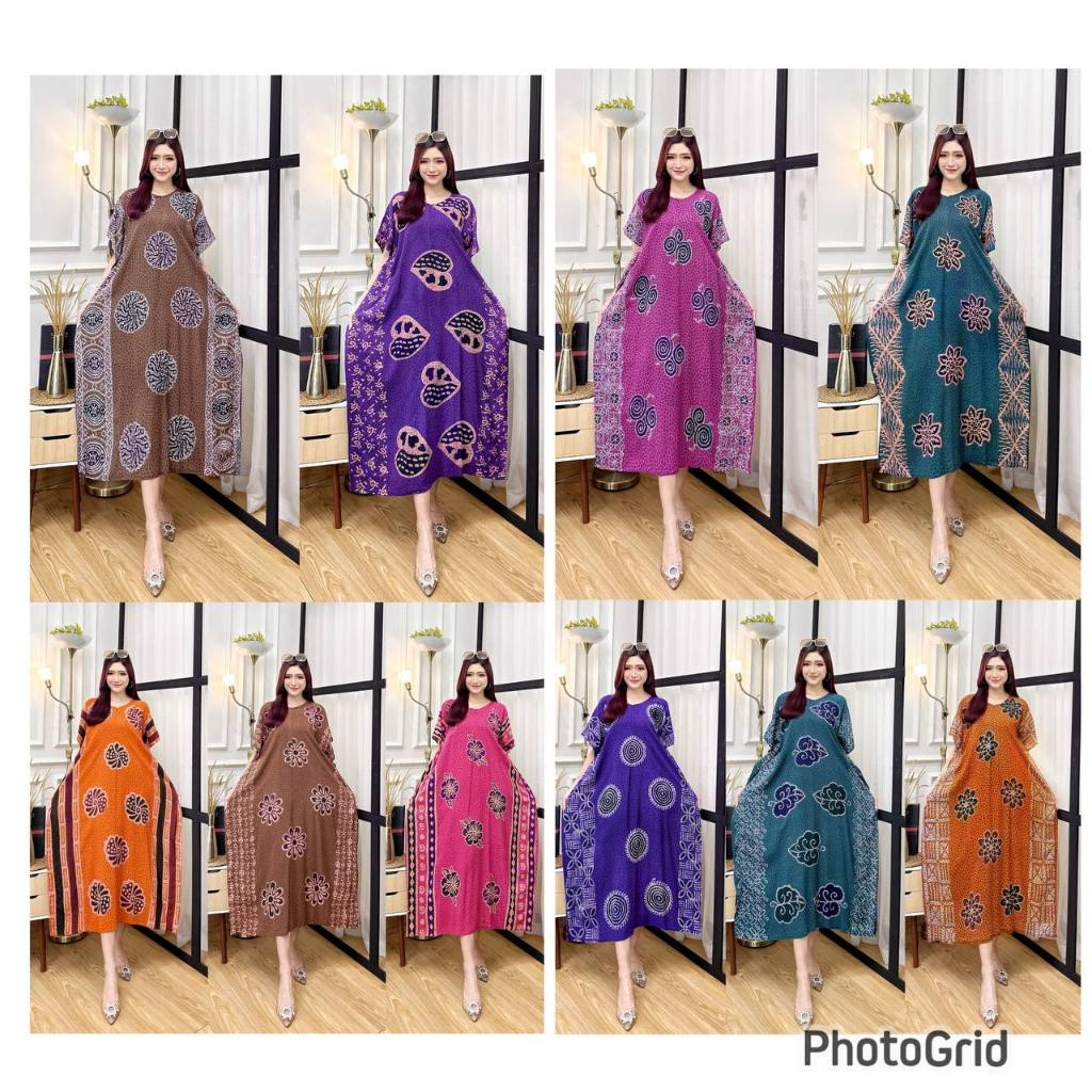 PROMO - Daster Kelelawar Rayon Super Premium Lengan Pendek Busui / Daster Jumbo Terbaru Kekinian asl