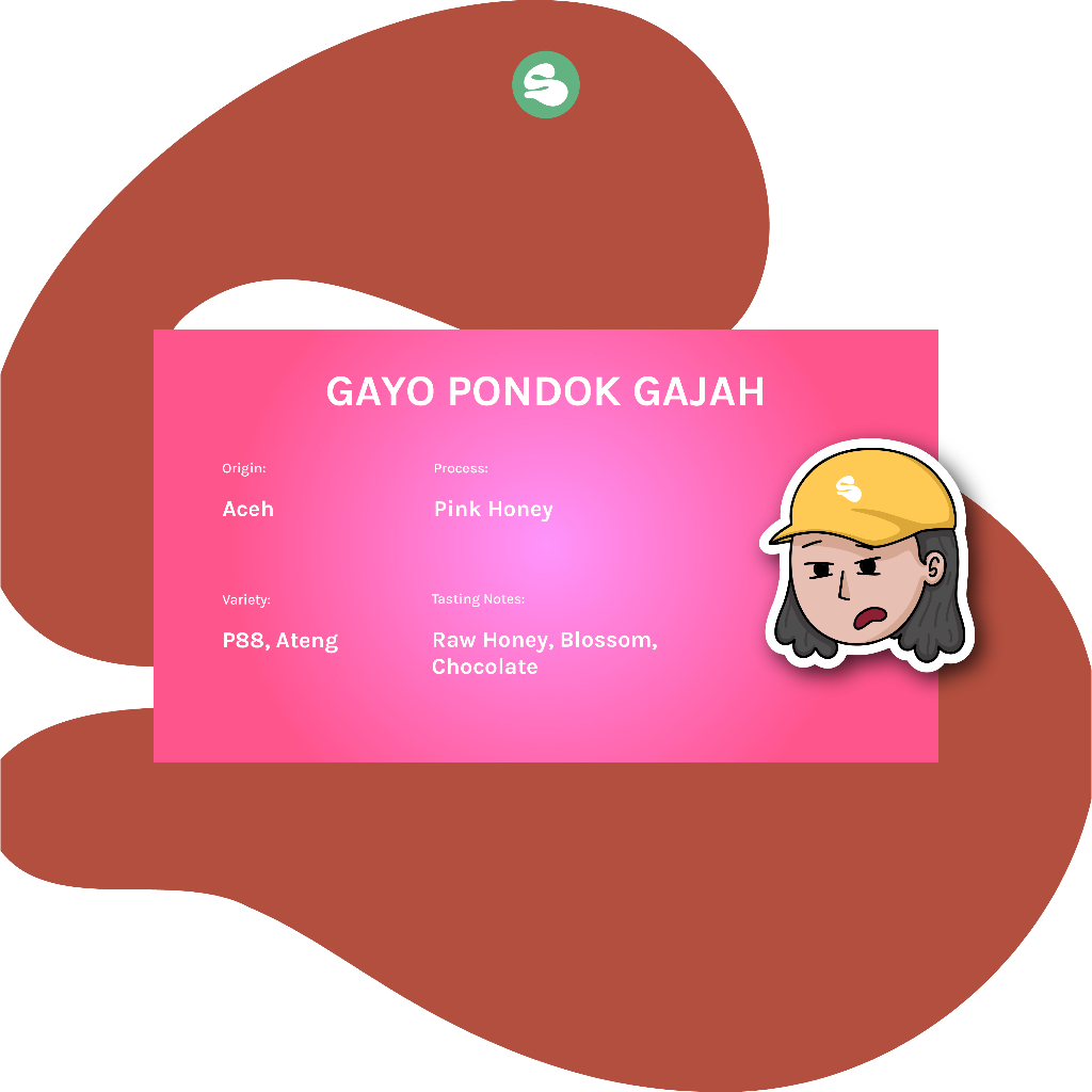 

Biji Kopi Arabika Gayo Pink Honey