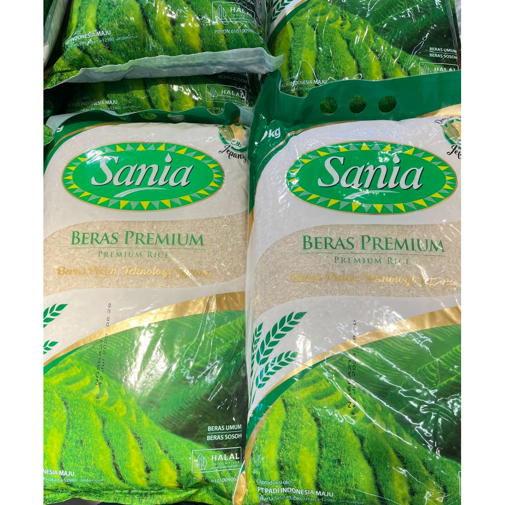 

Beras Sania sudah Halal BPOM tidak oplosan