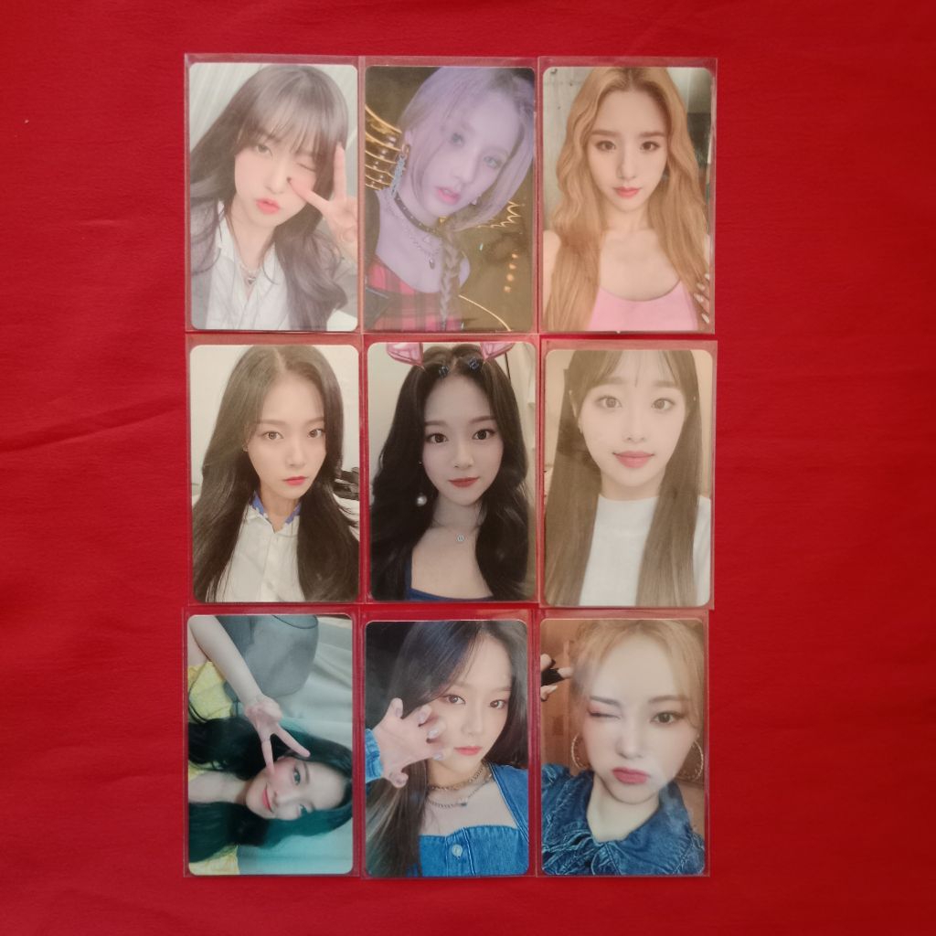 LOONA Heejin Hyunjin Jinsoul Choerry Chuu Official Photocard