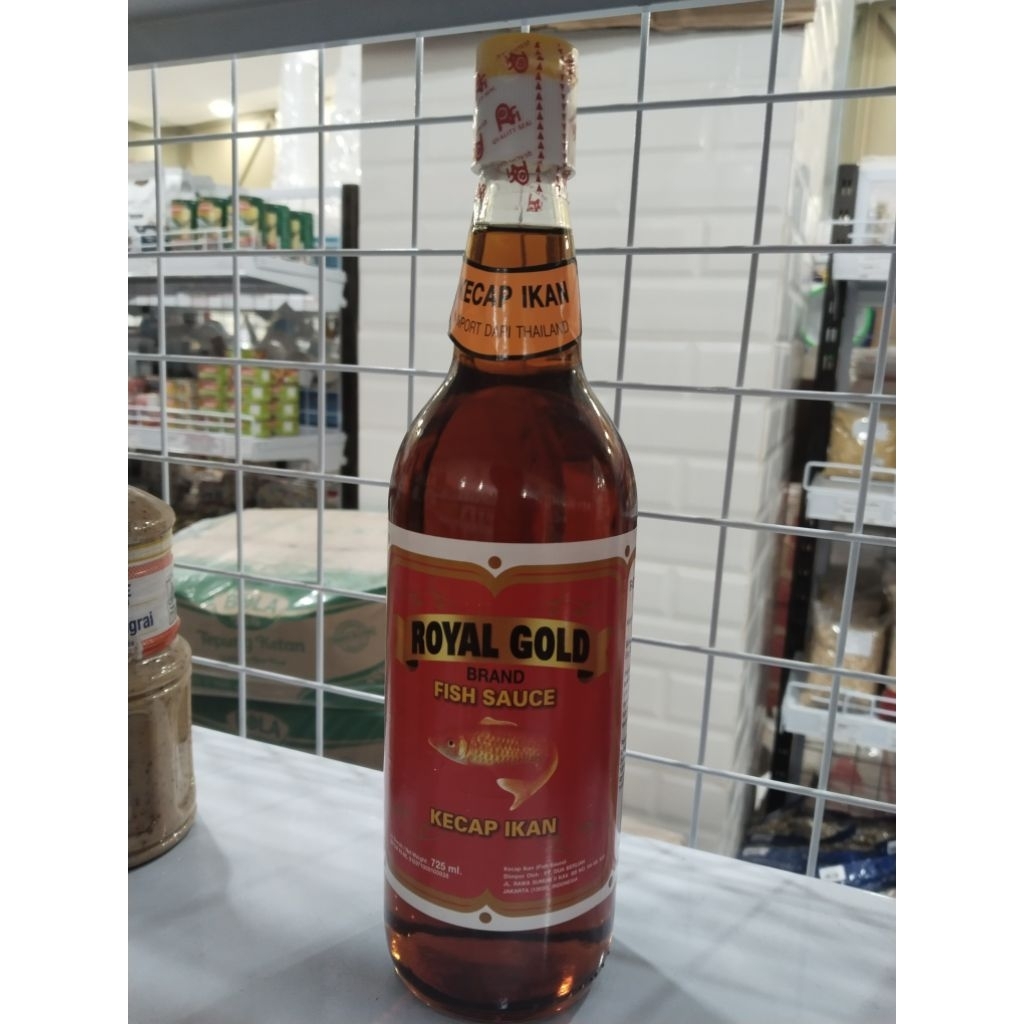 

Royal gold kecap ikan 200gr - 725gr