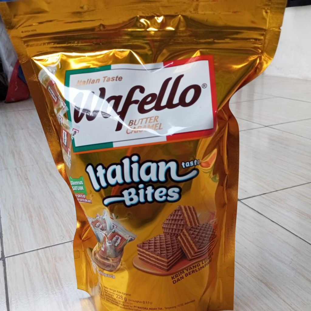 

WAFELLO WAFER BUTTER CARAMEL 228GR