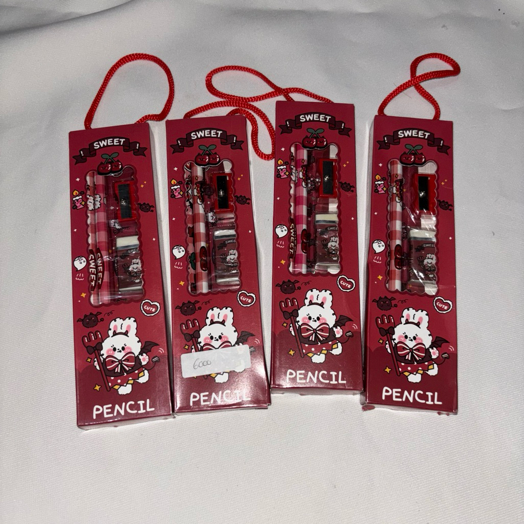 

(BELI 4, GRATIS 2 BEBAS PILIH) 1 Set Alat Tulis