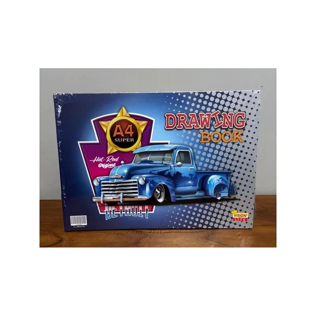 

Buku Gambar vision Lte A4 Isi 10 buku by Vision(Pck)