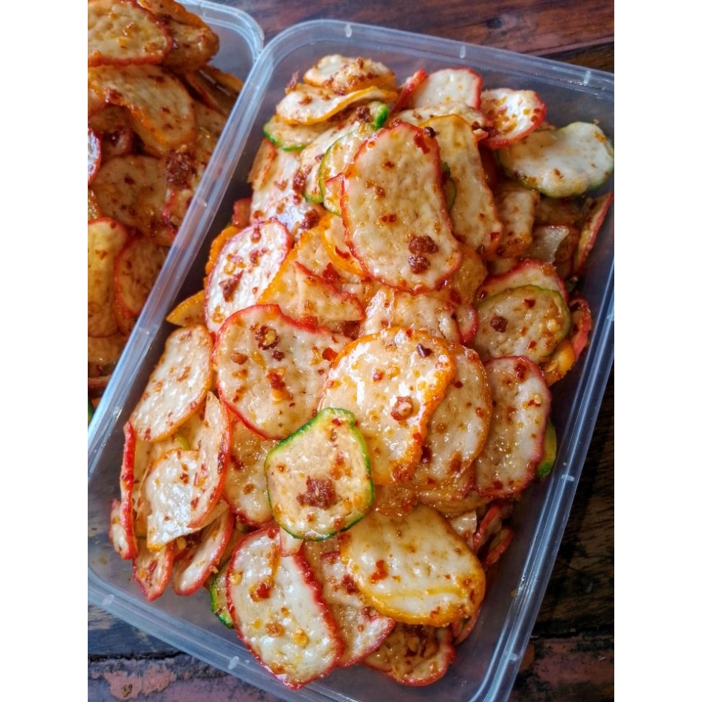 

Kerupuk Seblak Pedas 250gr / 1/4kg