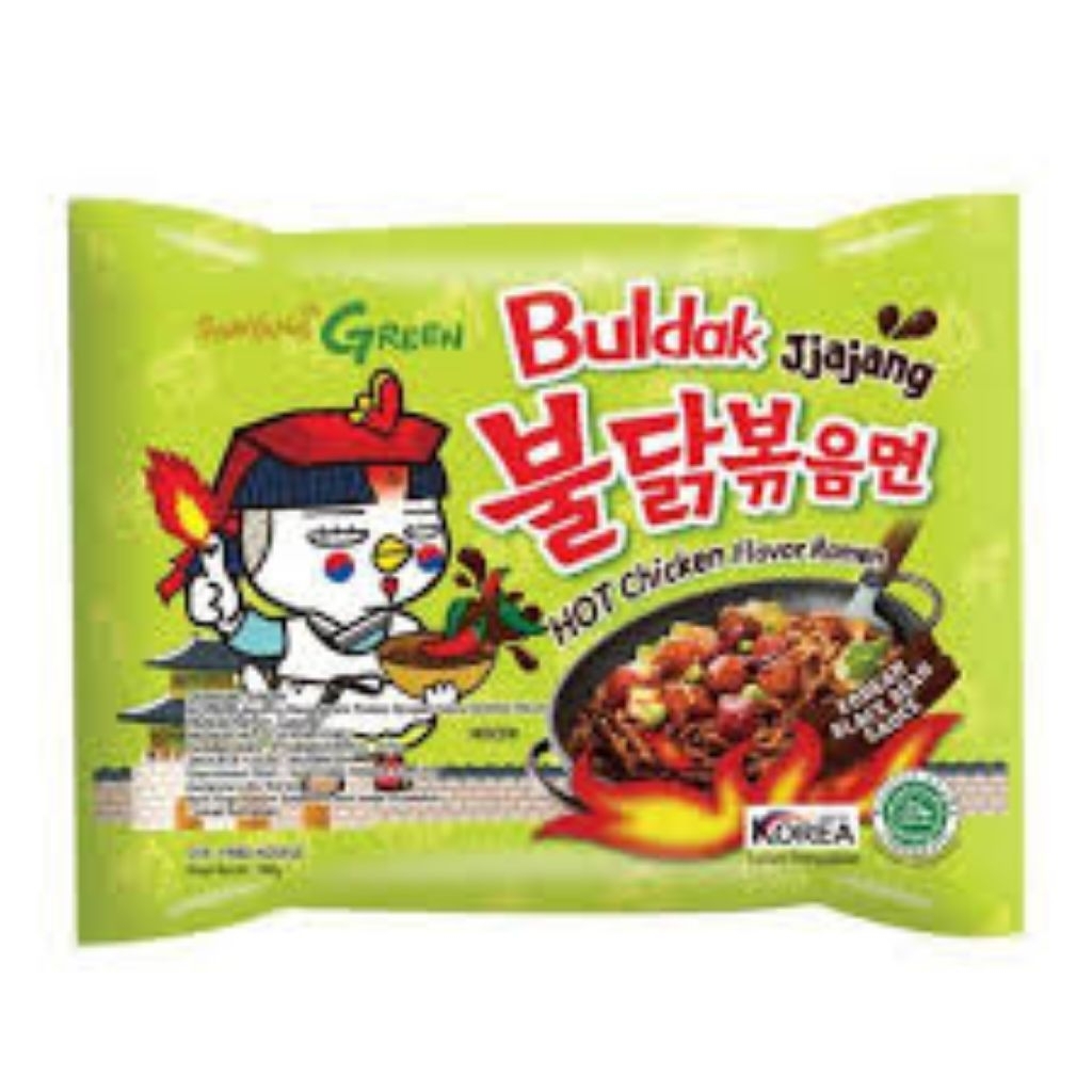 

SAMYANG GREEN BULDAK JJAJANG 140 GRAM